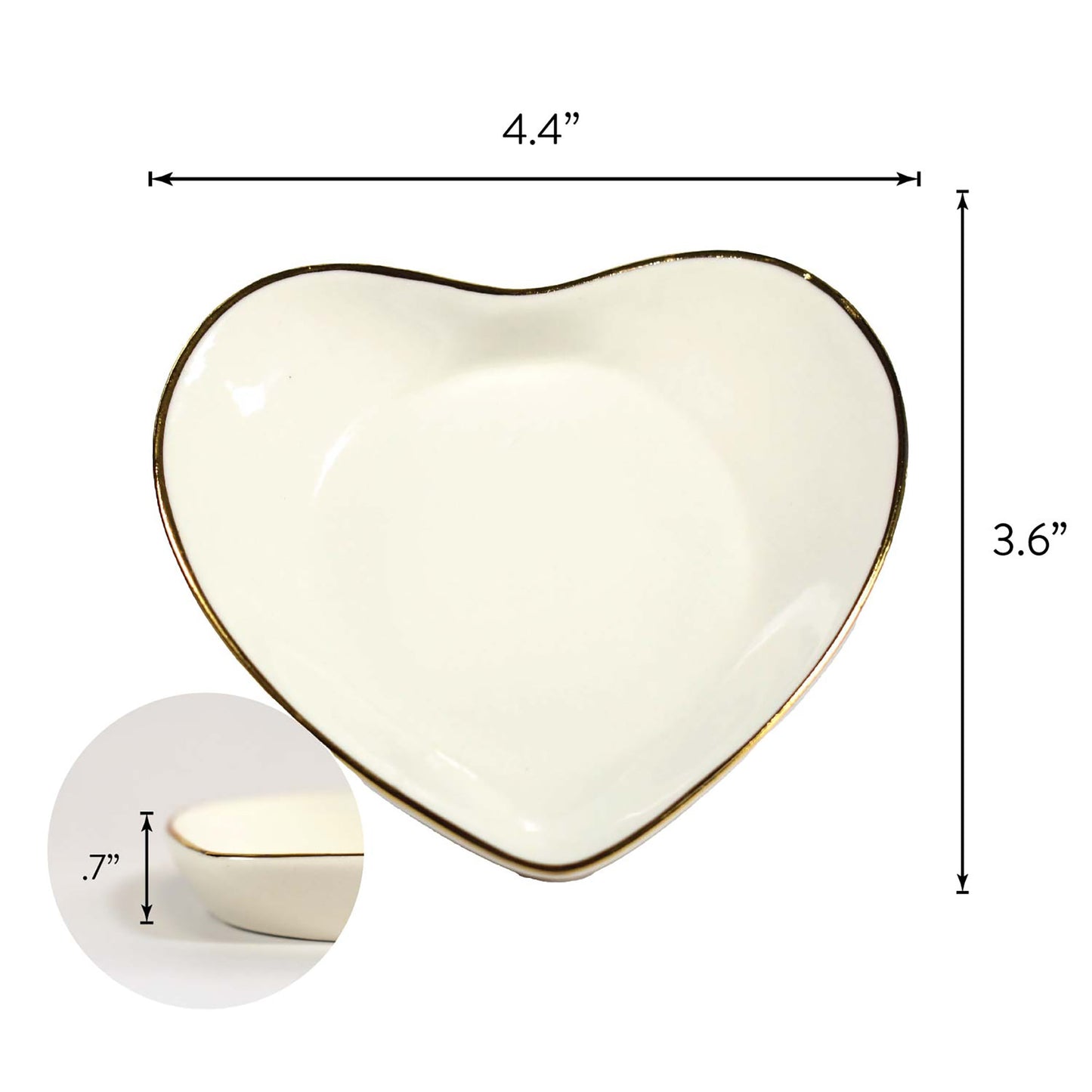 Delta Zeta Ceramic Ring Dish