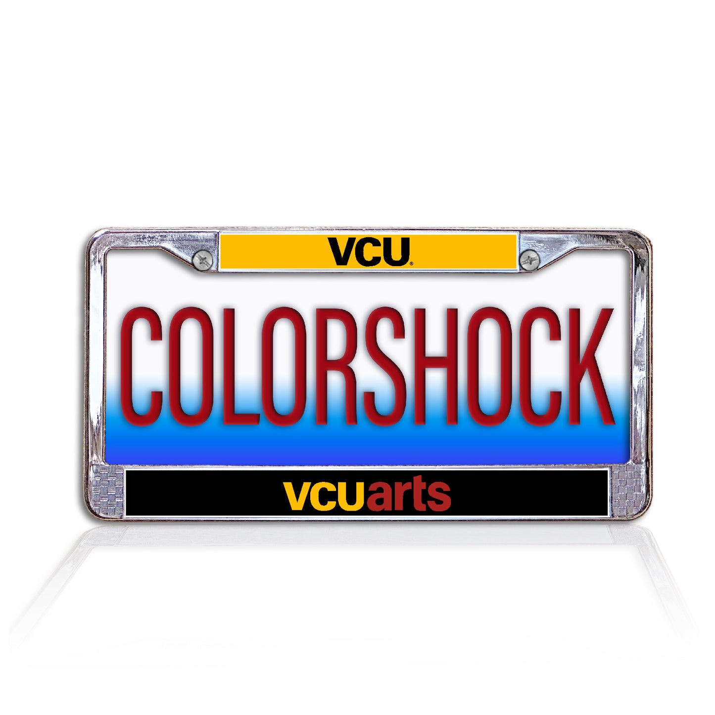 VCUARTS License Plate Frame