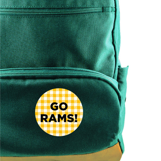 VCU Go Rams Button