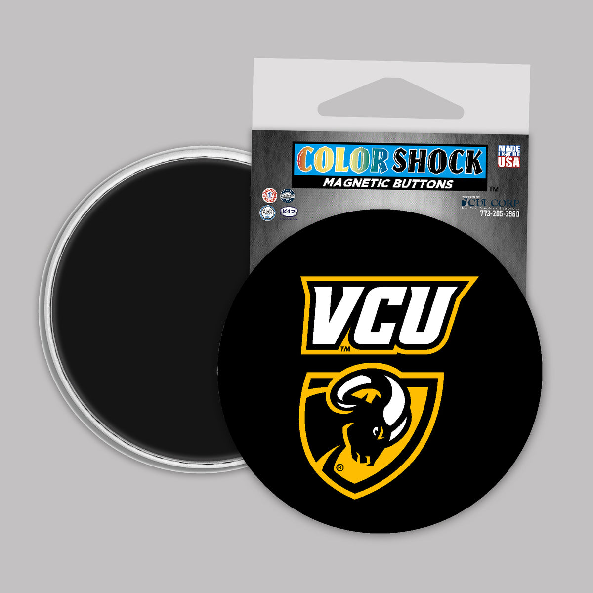 VCU Button Magnet