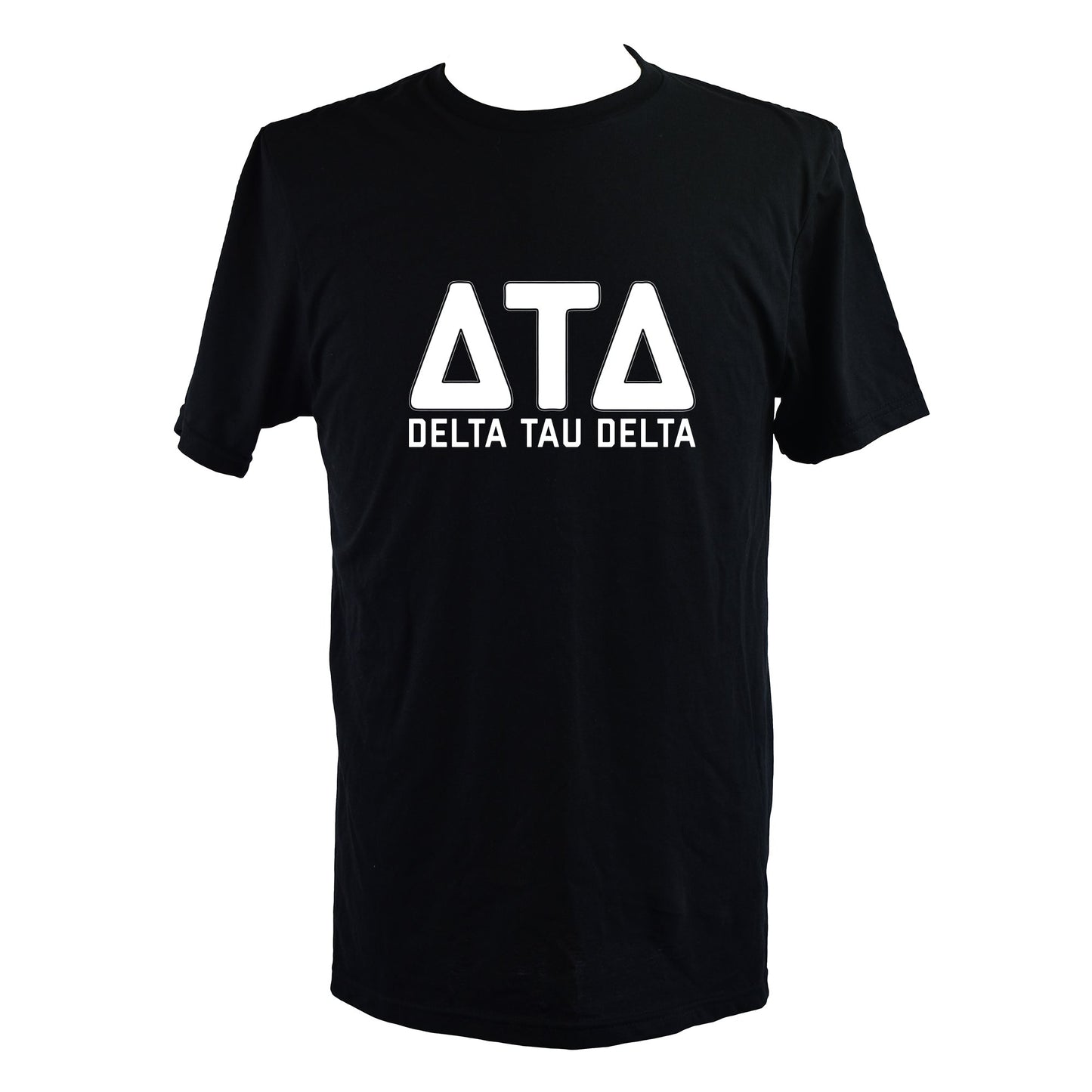 Delta Tau Delta Fraternity T-Shirt- Varsity Greek Letters Design