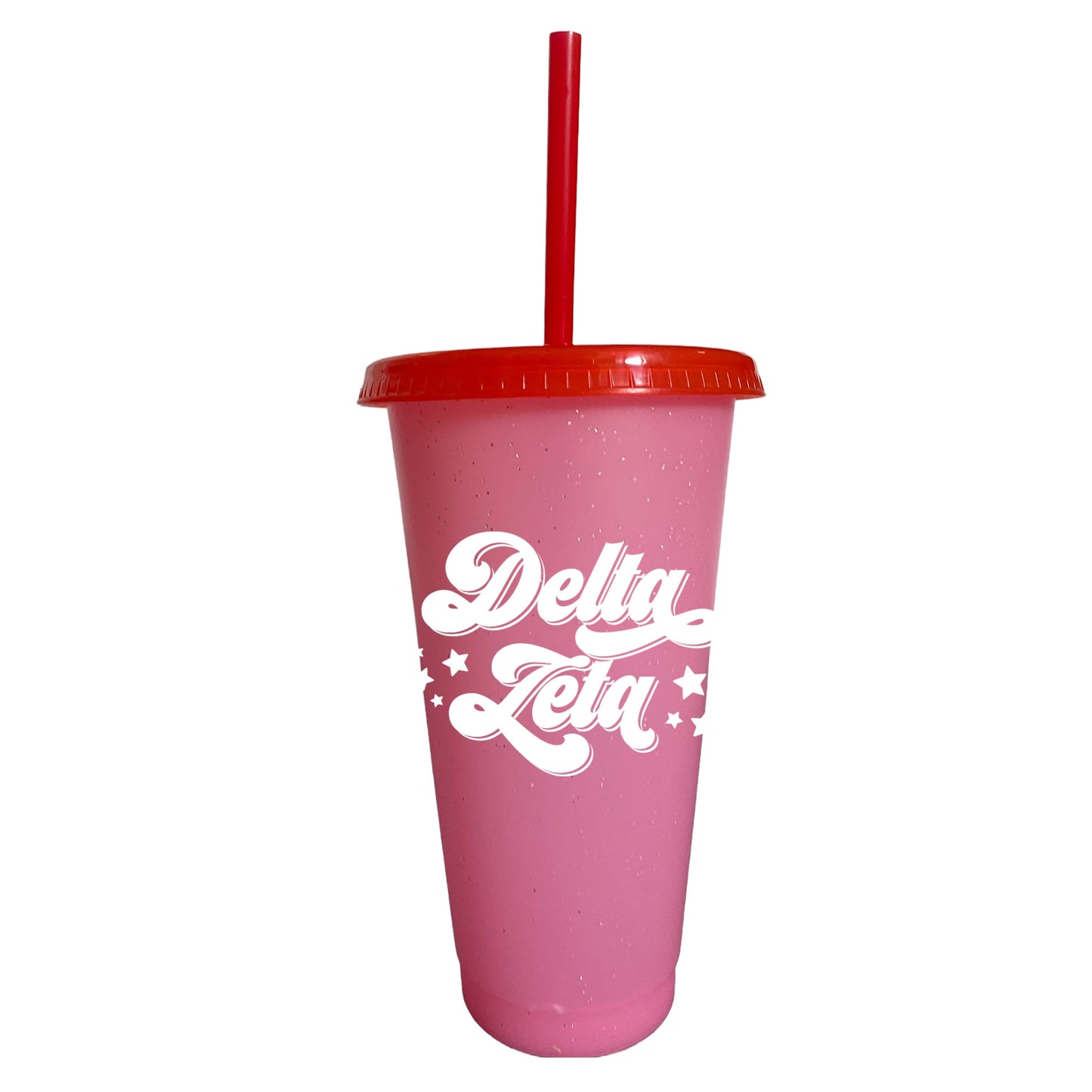 Delta Zeta Glitter Color Changing Cup 4-Pack