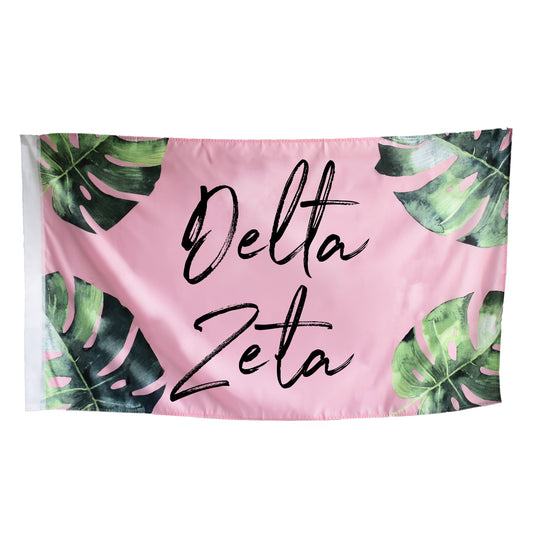 Delta Zeta Tropical Flag