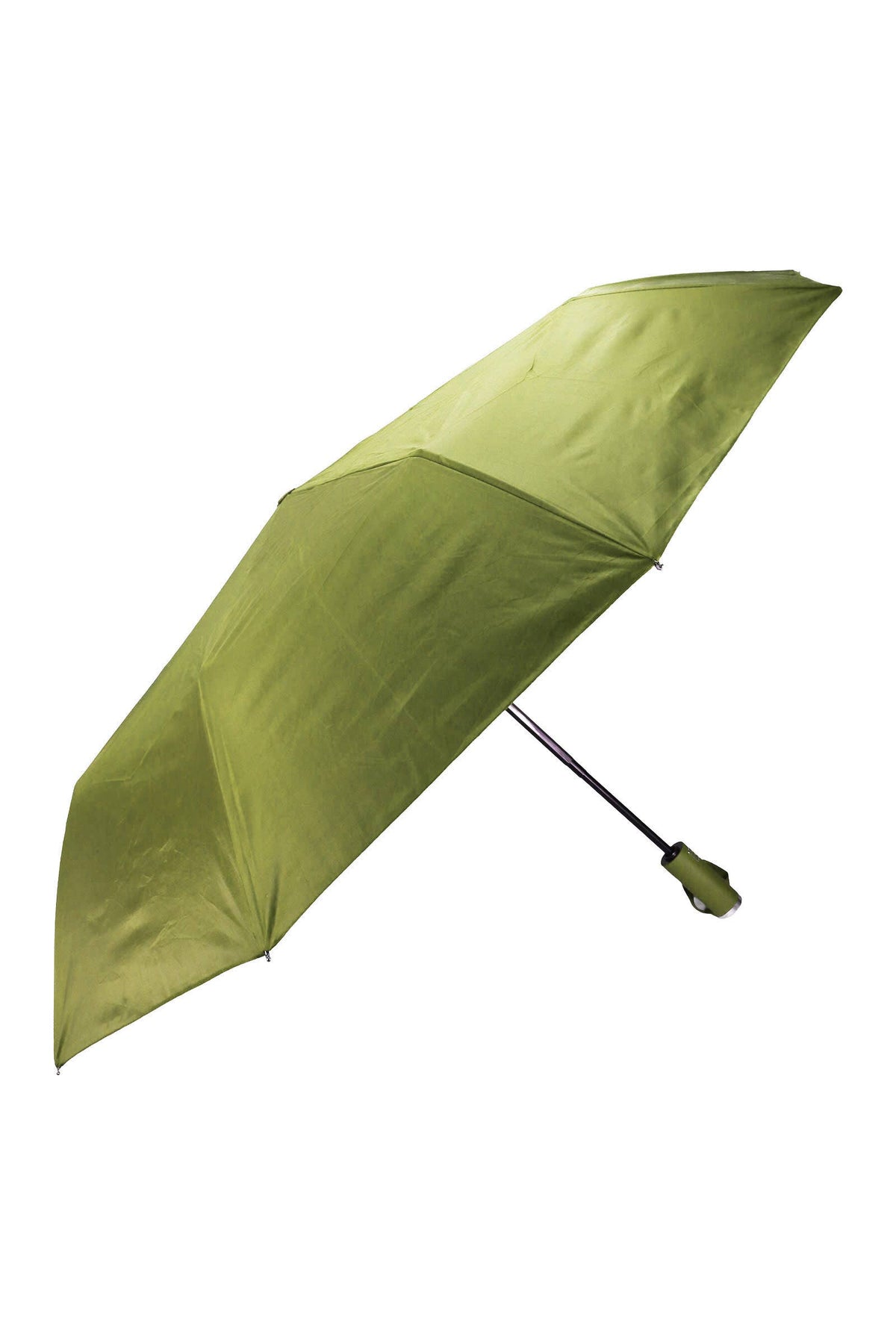 Pastel and Neutrals 10-Panel Auto-Open Compact Umbrella