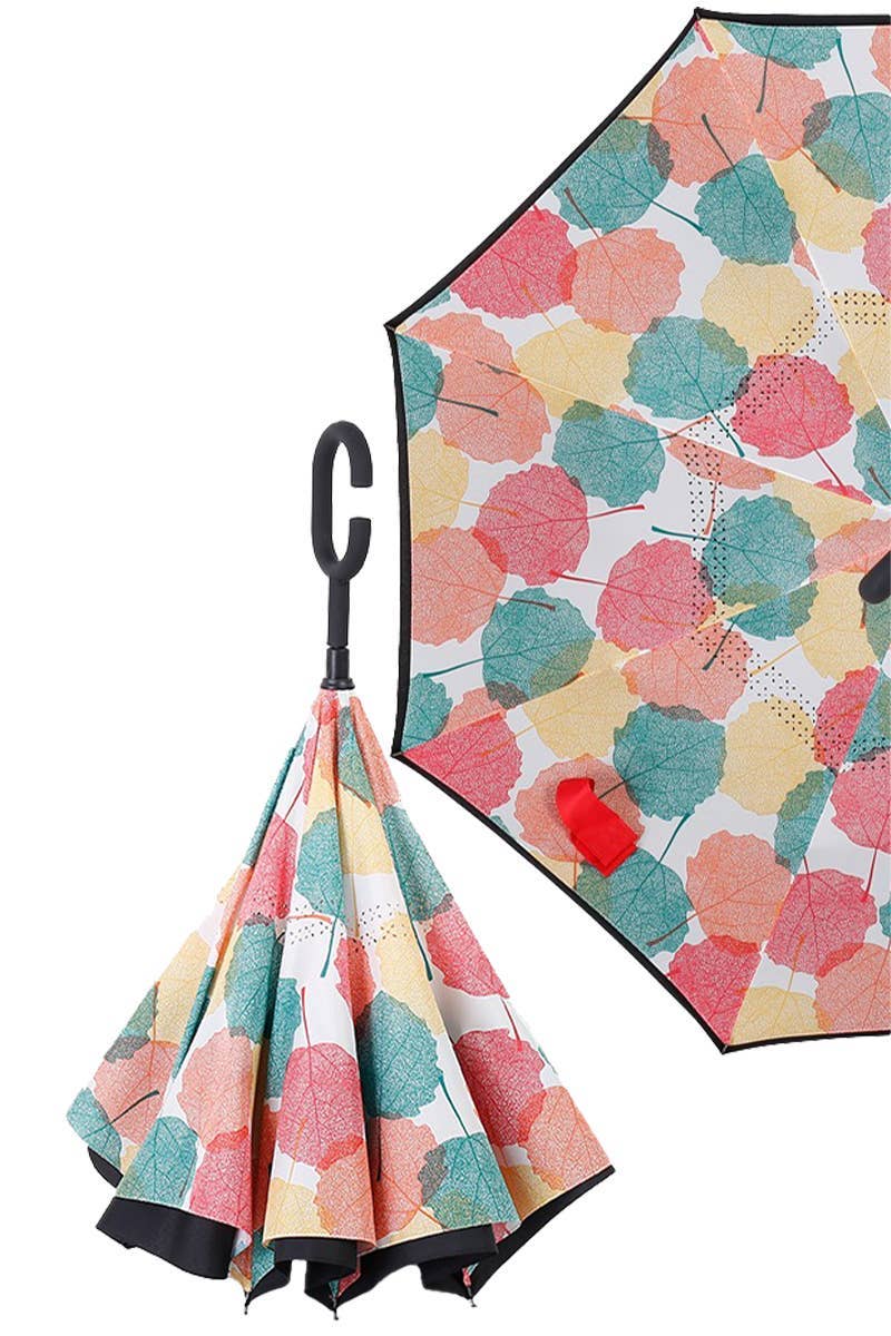 Various Print Inside-out Double Canopy Umbrella