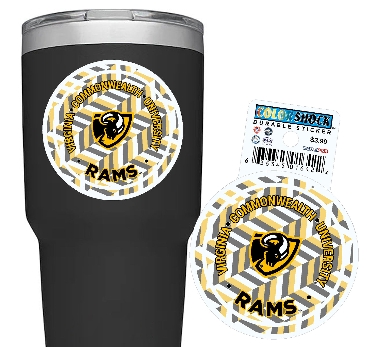 VCU Finesse Durable Sticker