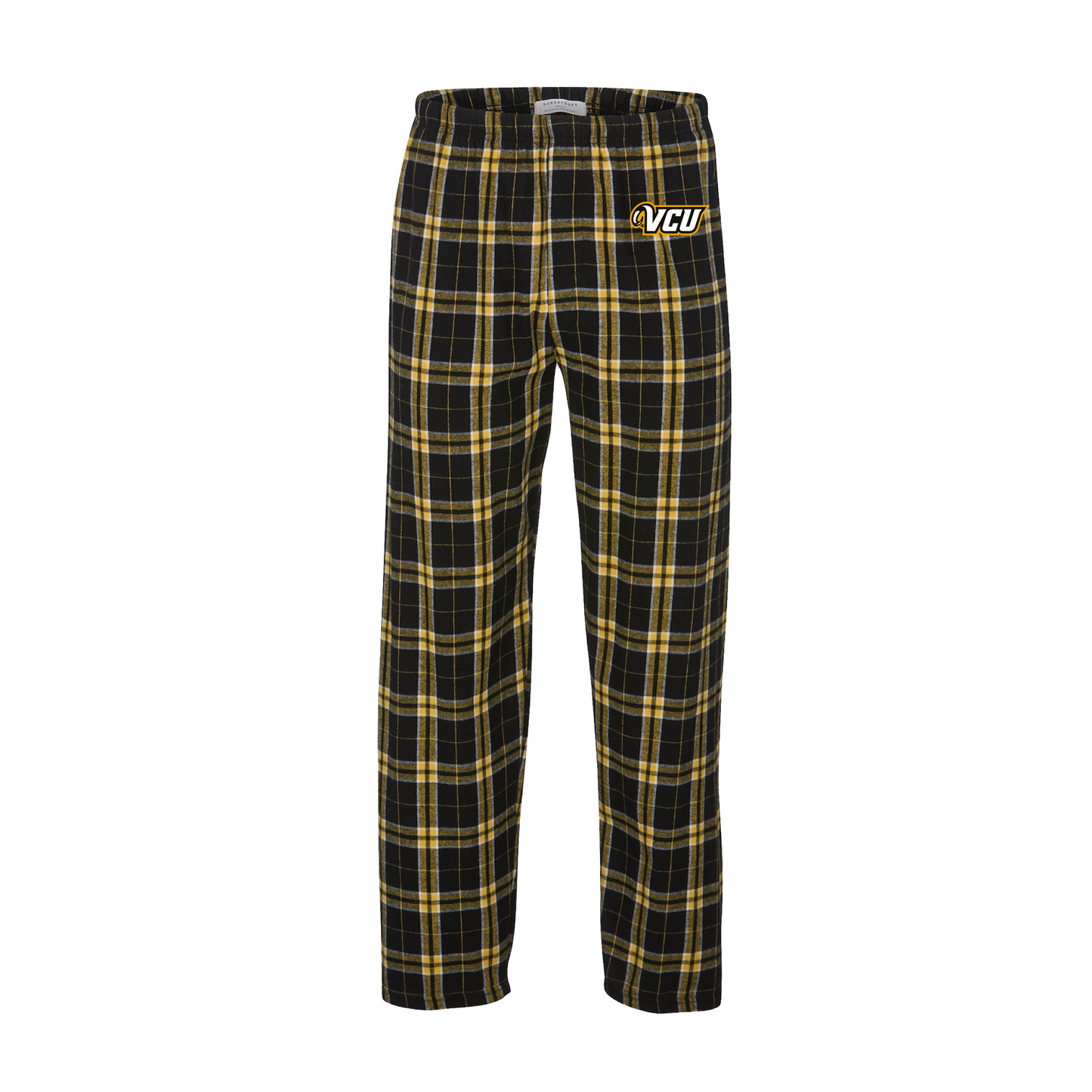 VCU Black And Gold Flannel Pants