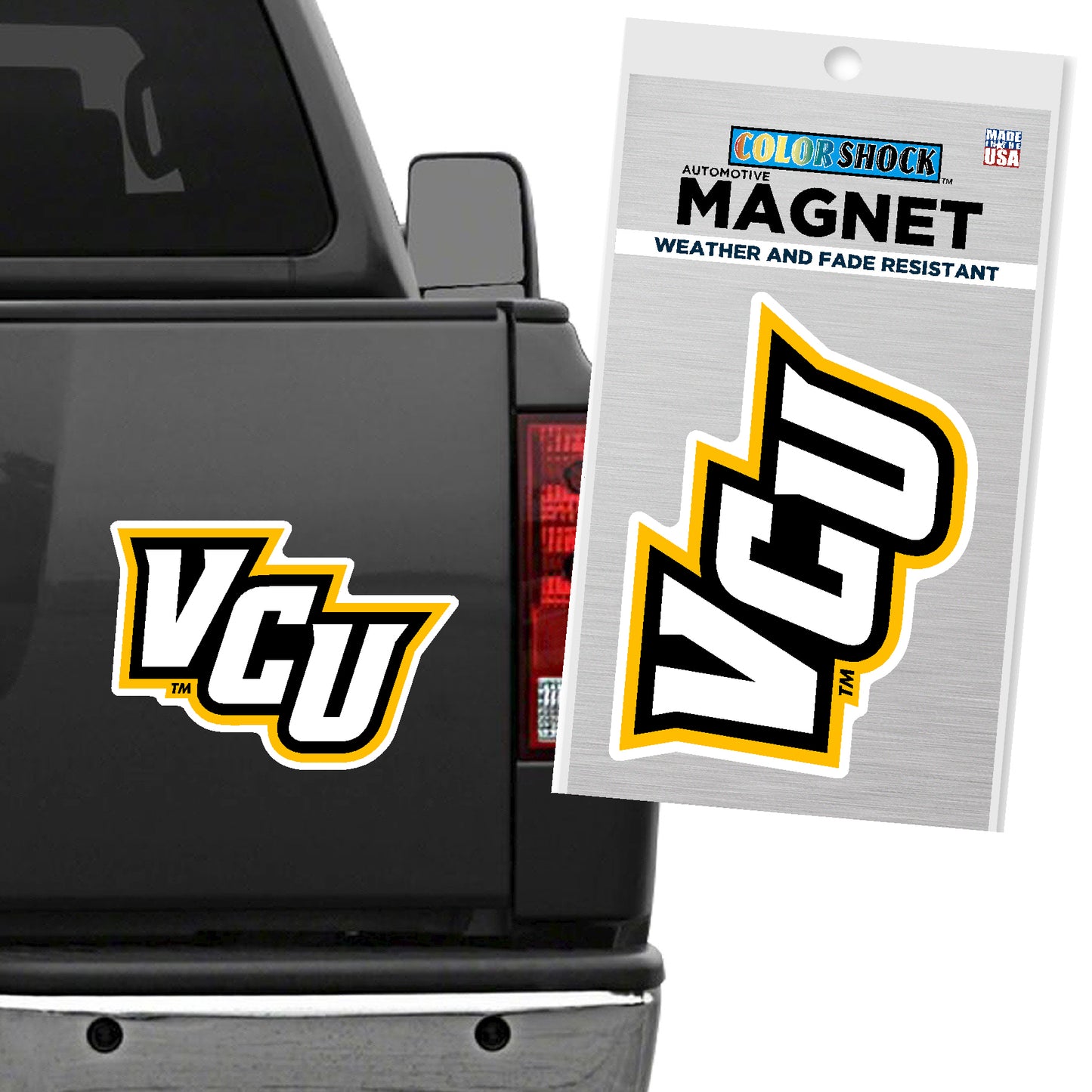 VCU On the Slant Gameday Magnet