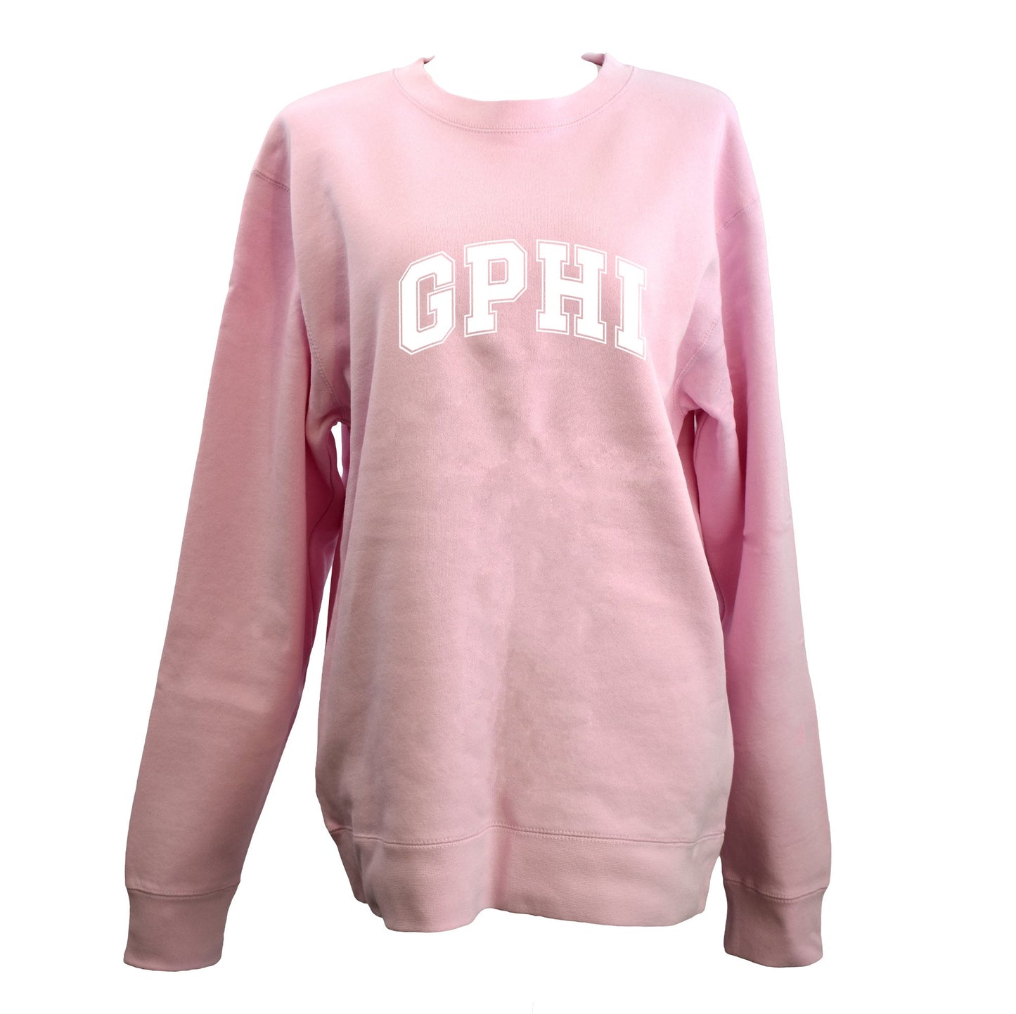 Gamma Phi Beta Sweatshirt- Crewneck Varsity Letters Design