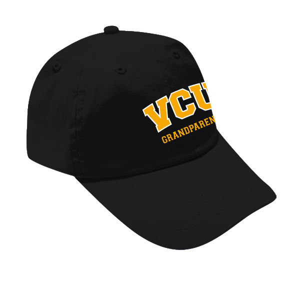 VCU Grandparent Bold Black Hat - Virginia Book Company