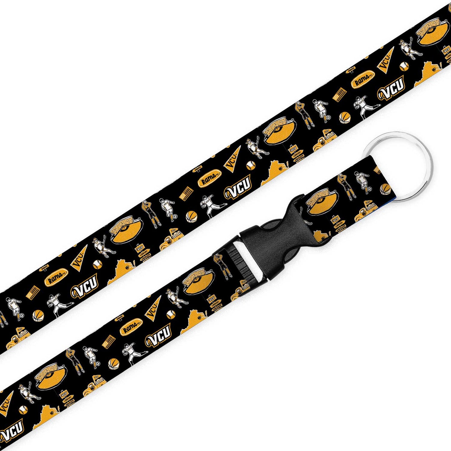 VCU Impressions Lanyard