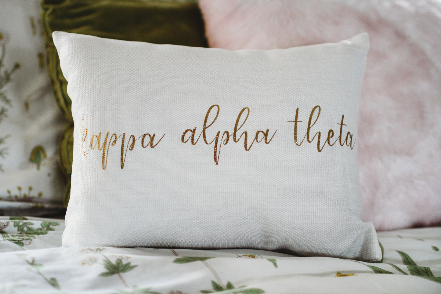 Kappa Alpha Theta Throw Pillow