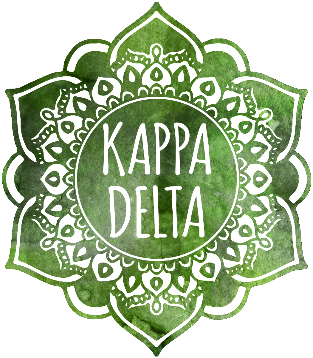 Kappa Delta Mandala Air Freshener