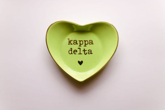 Kappa Delta Ceramic Ring Dish