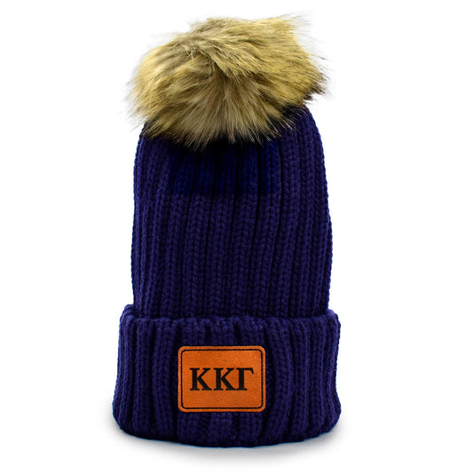 Kappa Kappa Gamma Pom Pom Beanie Hat