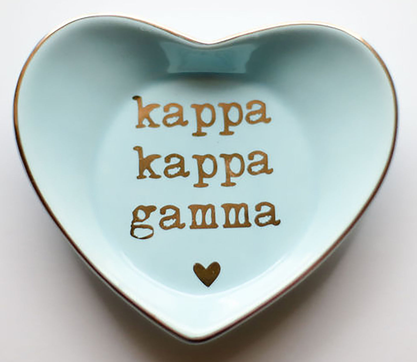Kappa Kappa Gamma Ceramic Ring Dish