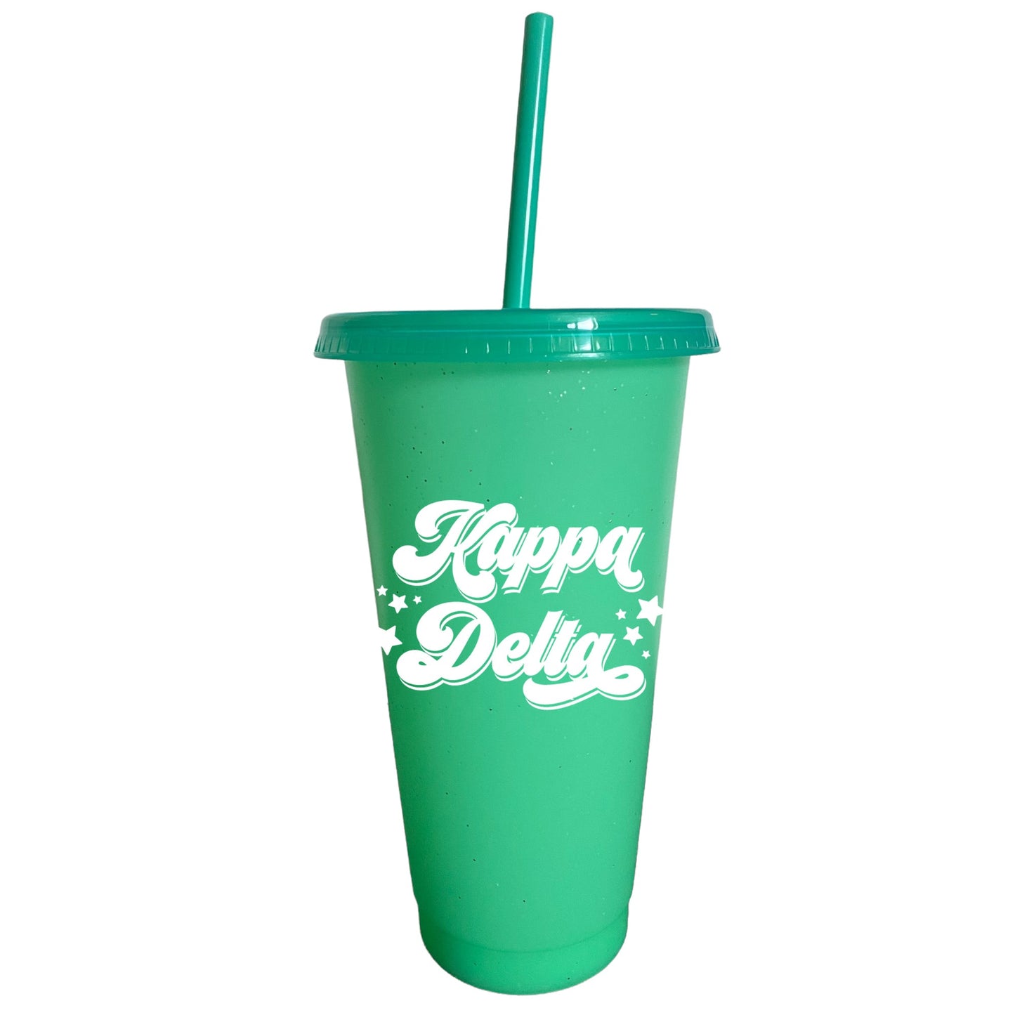 Kappa Delta Glitter Color Changing Cup 4-Pack