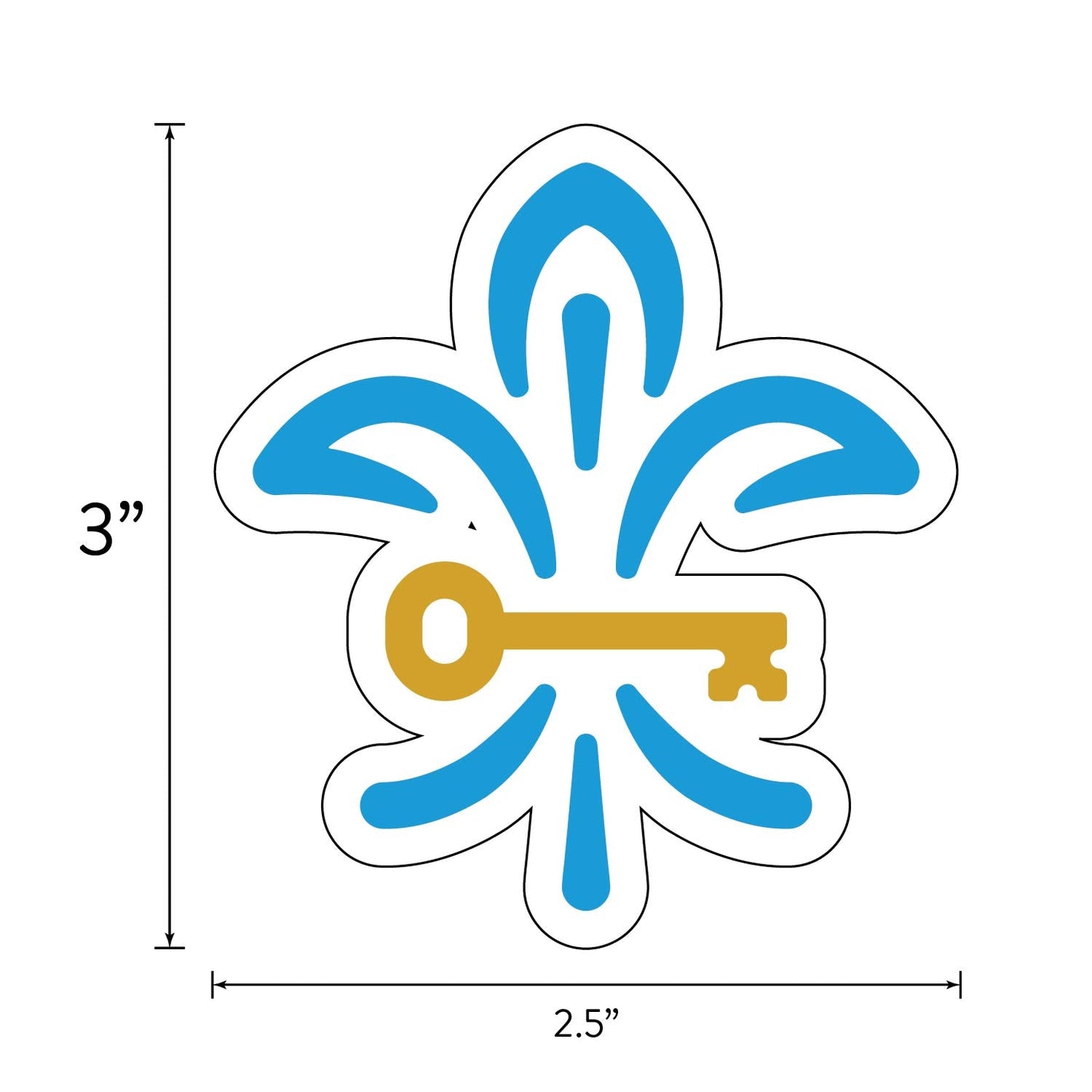 Kappa Kappa Gamma Sorority Brand Focus Sticker Sheet