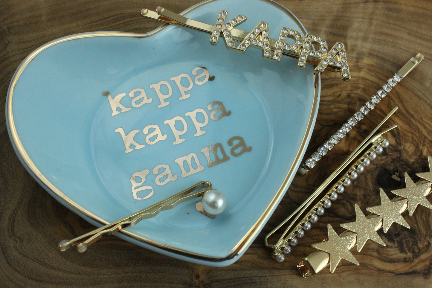 Kappa Kappa Gamma Sorority Hair Clips