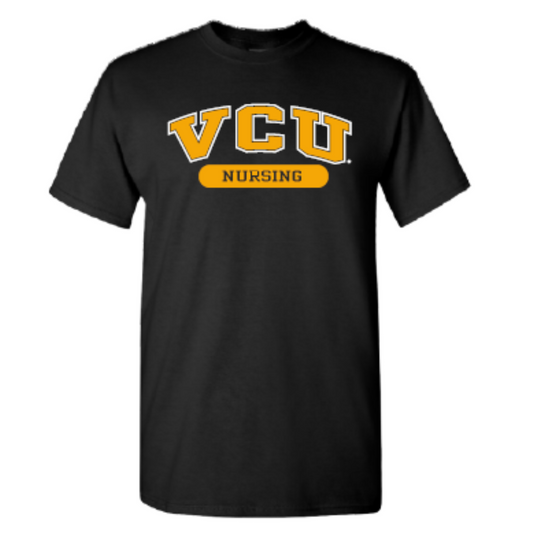 VCU Nursing  Black T-shirt
