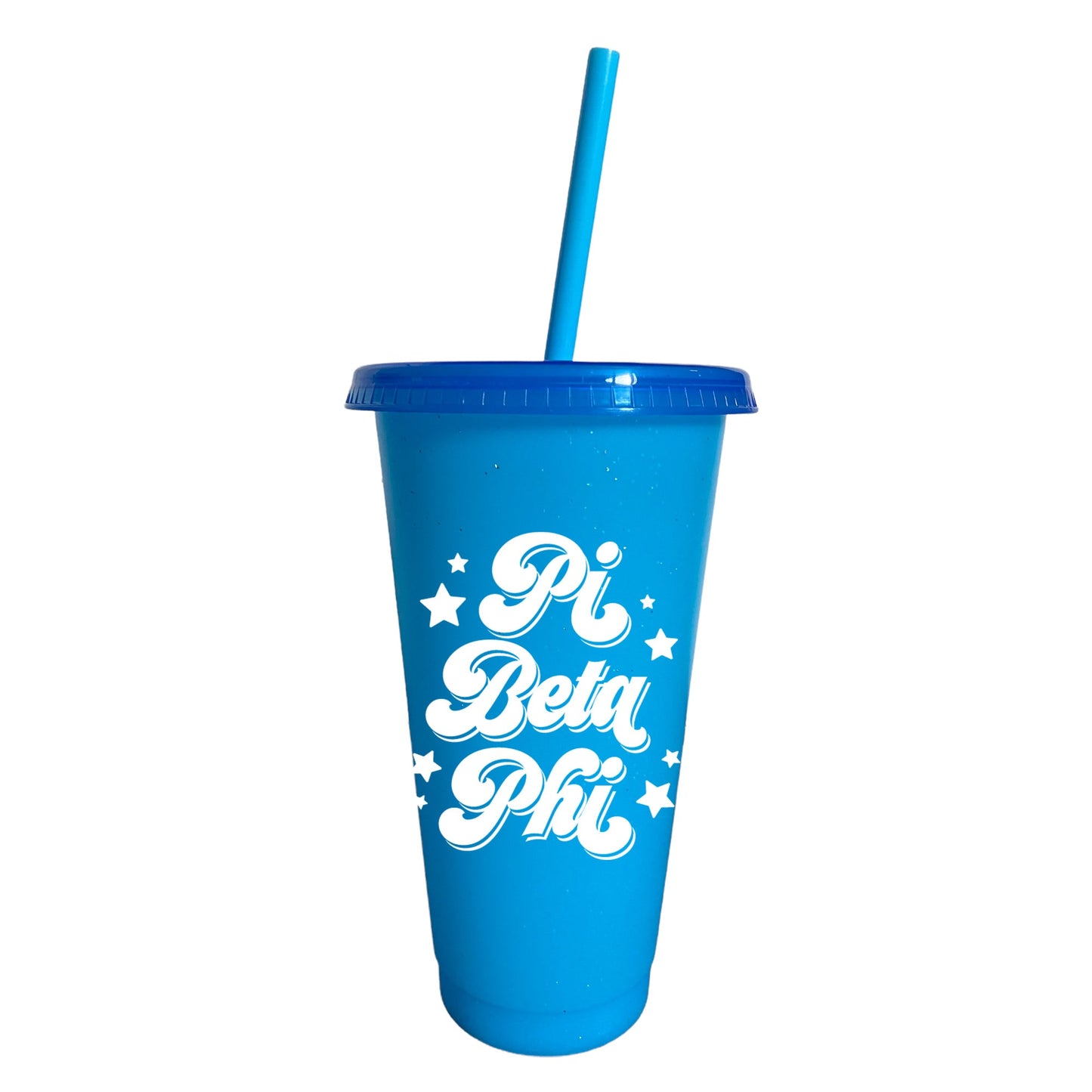 Pi Beta Phi Glitter Color Changing Cup 4-Pack