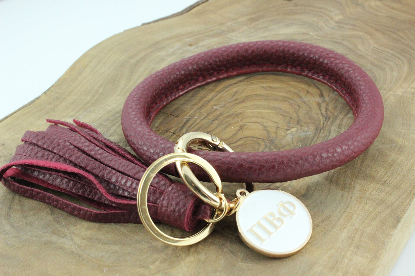 Pi Beta Phi Bangle Sorority Keychain