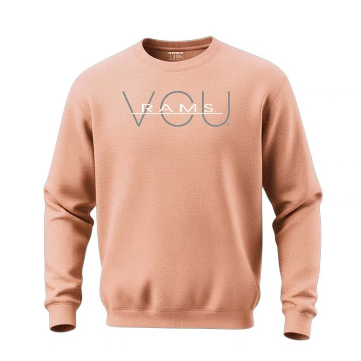 VCU Peach Setzer Crewneck