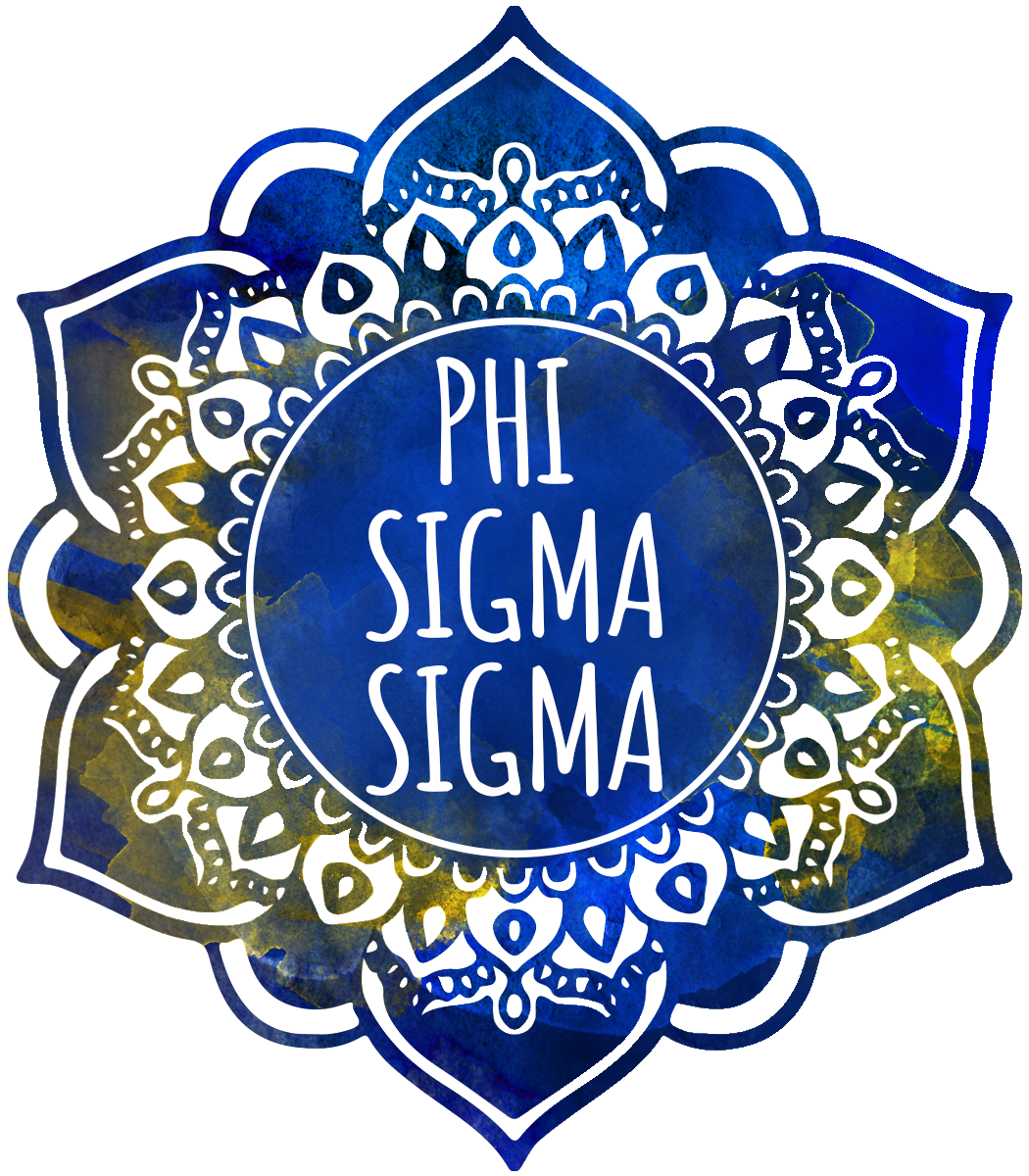 Phi Sigma Sigma Mandala Air Freshener