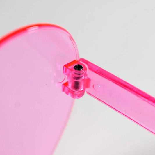 Delta Gamma Sunglasses — Heart Shaped Sunglasses Printed With DG Logo