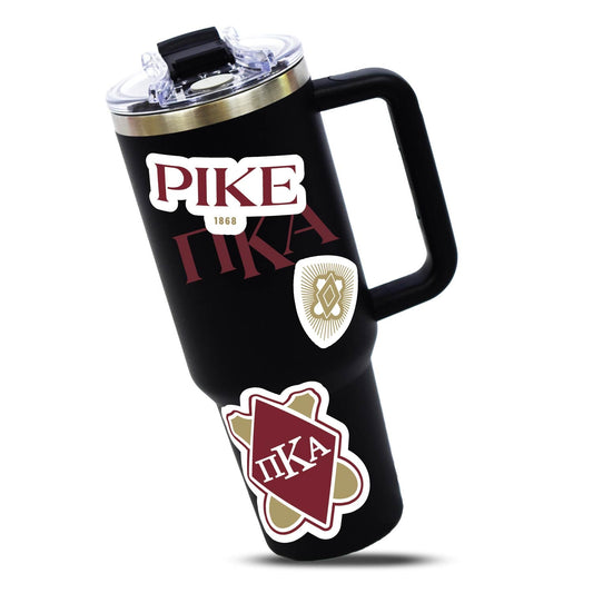 Pi Kappa Alpha Fraternity Brand Focus Sticker Sheet