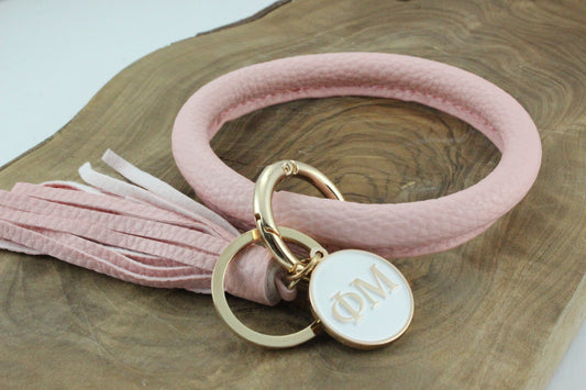 Phi Mu Bangle Sorority Keychain - Virginia Book Company