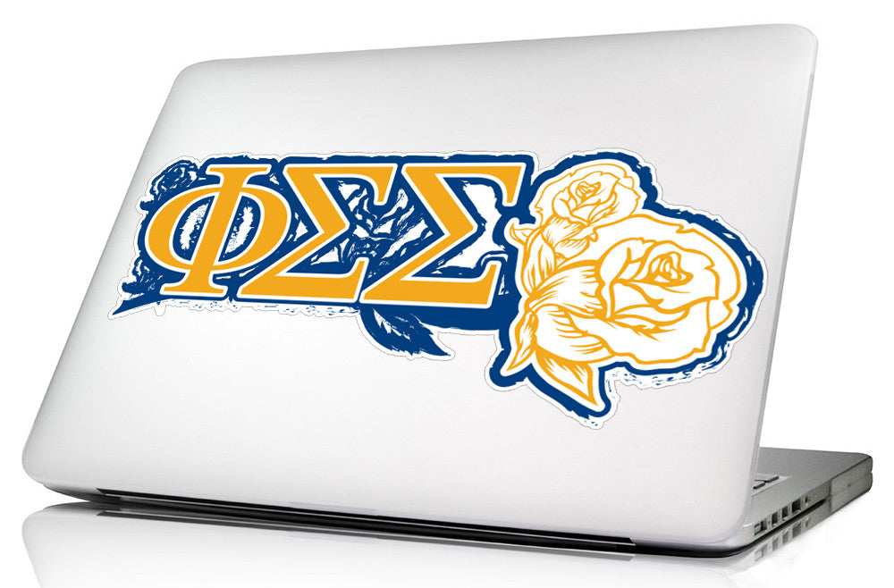 Phi Sigma Sigma <br>11.75 x 5 Laptop Skin/Wall Decal