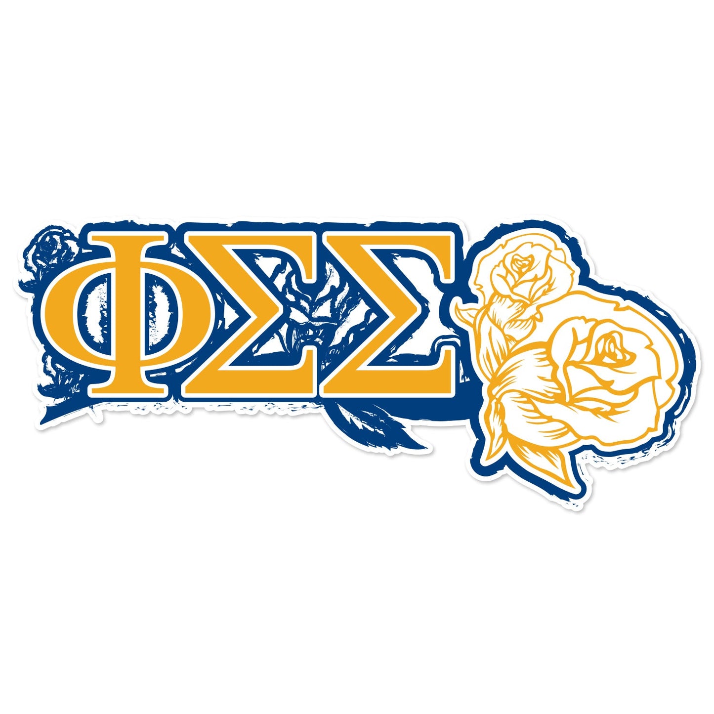 Phi Sigma Sigma Laptop Jumbo Sticker/Decal