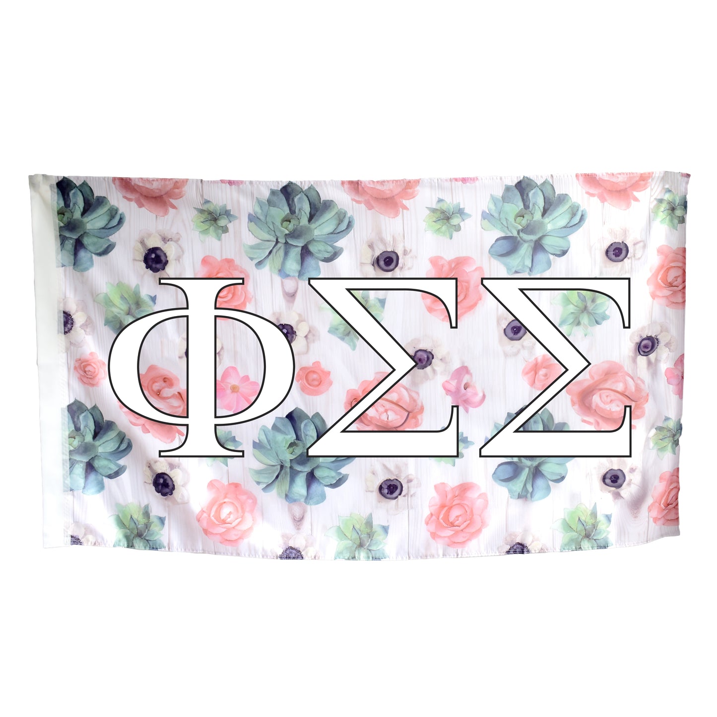 Phi Sigma Sigma Sorority Flags