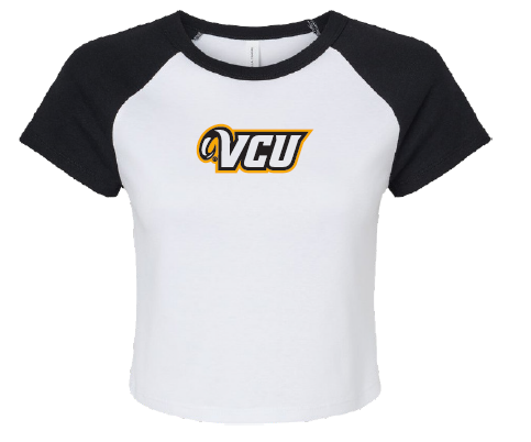 VCU Raglan Baseball Tee