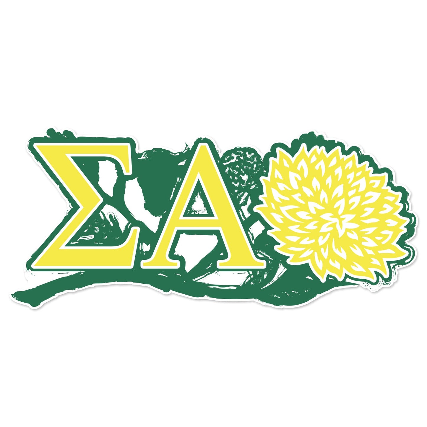 Sigma Alpha Laptop Jumbo Sticker/Decal