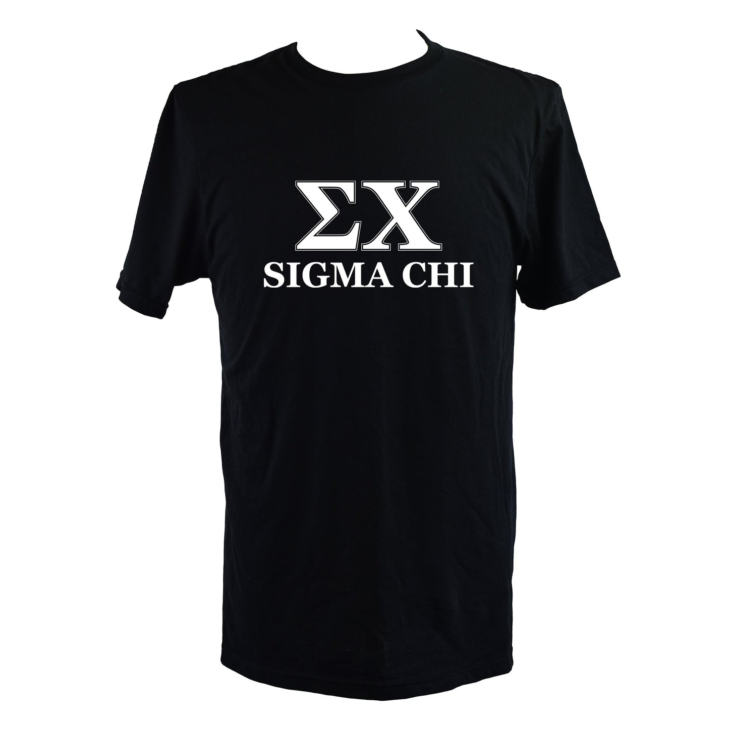 Sigma Chi Fraternity T-Shirt- Varsity Greek Letters Design