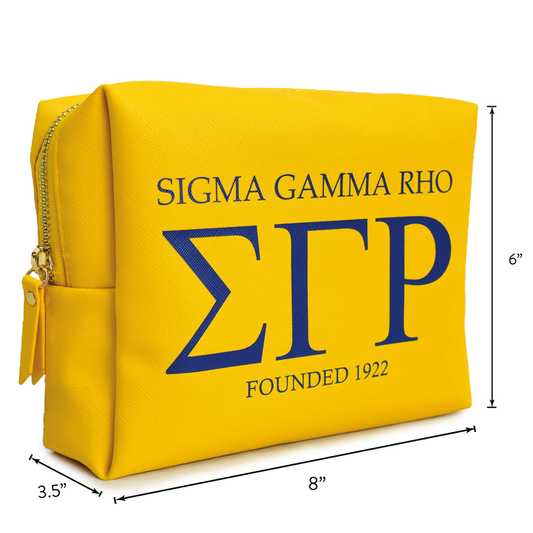Sigma Gamma Rho Makeup Bag