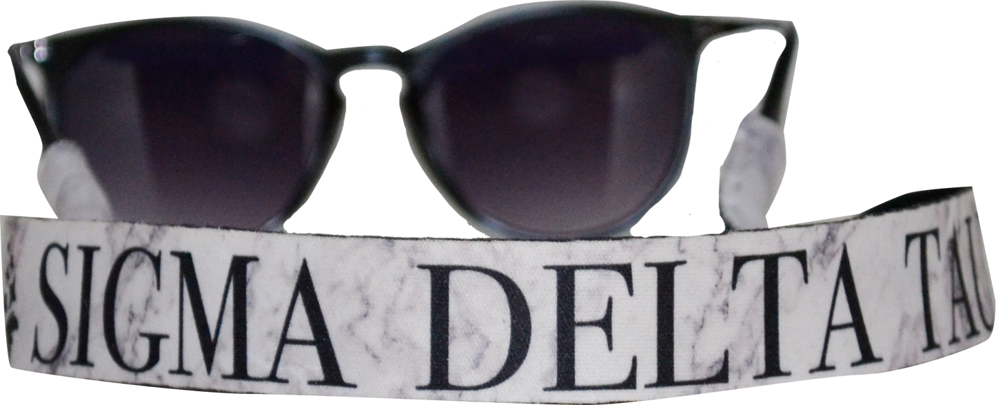 Sigma Delta Tau <br> Sunglass Strap <br> Marble Theme