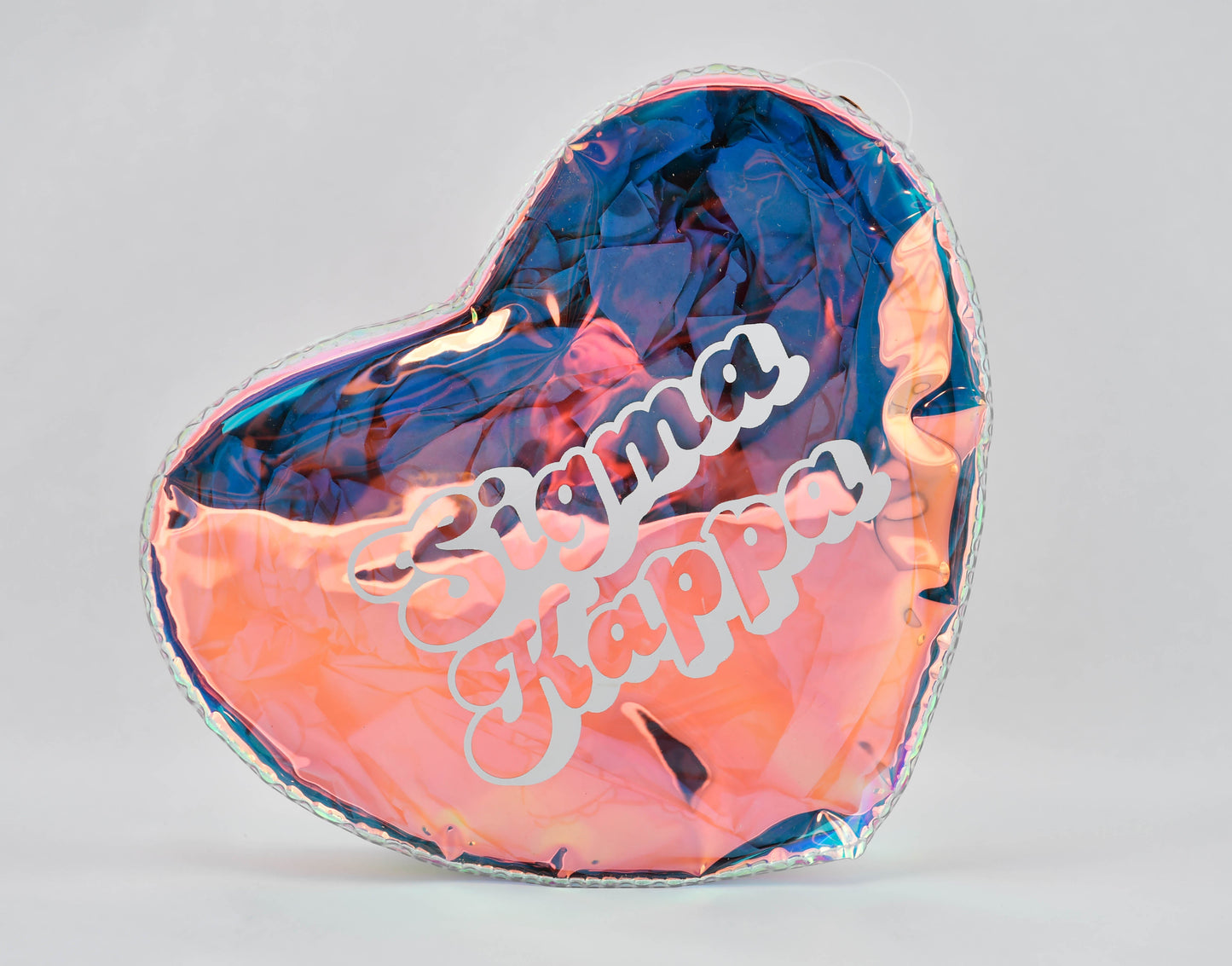 Sigma Kappa Heart Shaped Makeup Bag