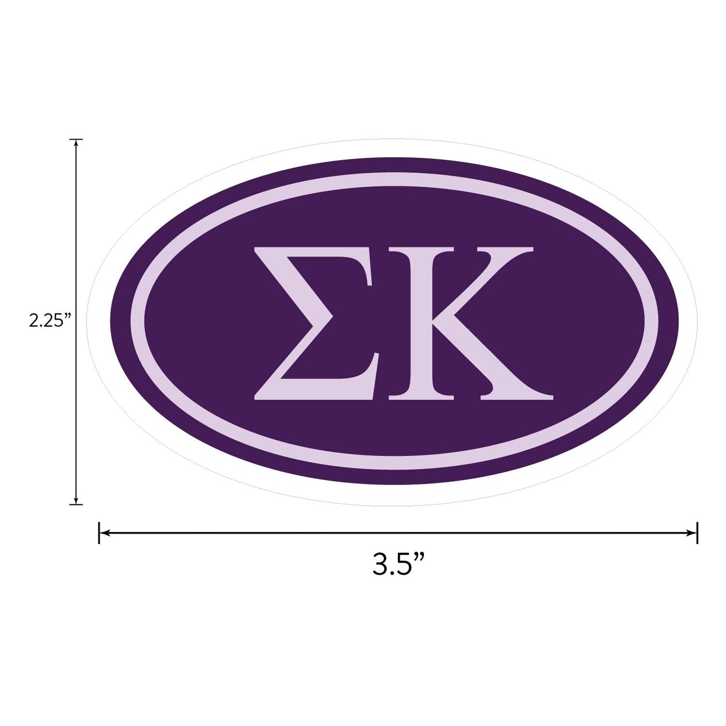 Sigma Kappa Sorority Sticker Sheet- Brand Focus