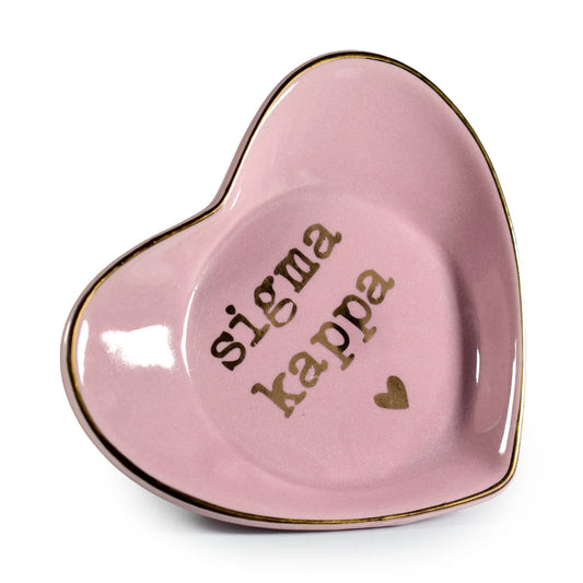Sigma Kappa Ceramic Ring Dish