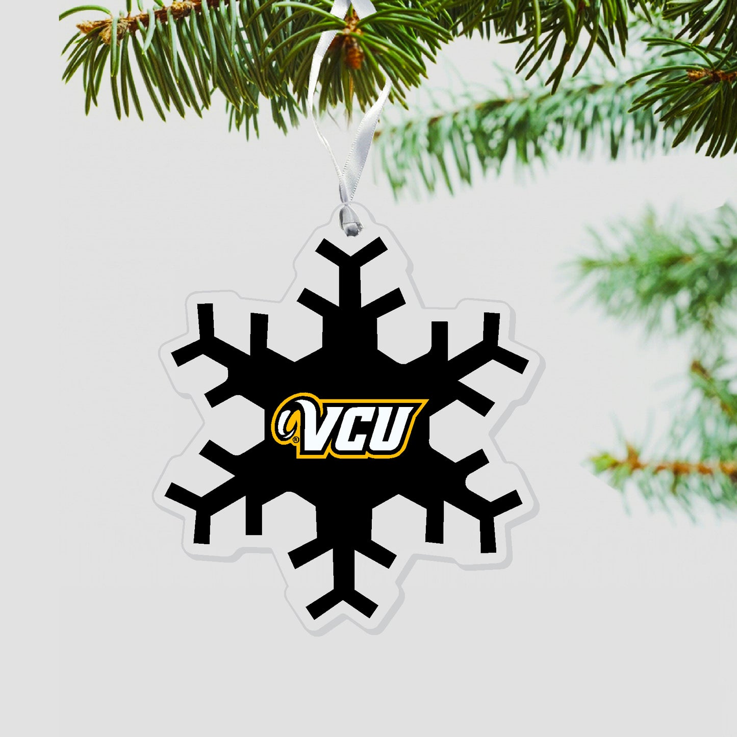 VCU Snowflake Ornament