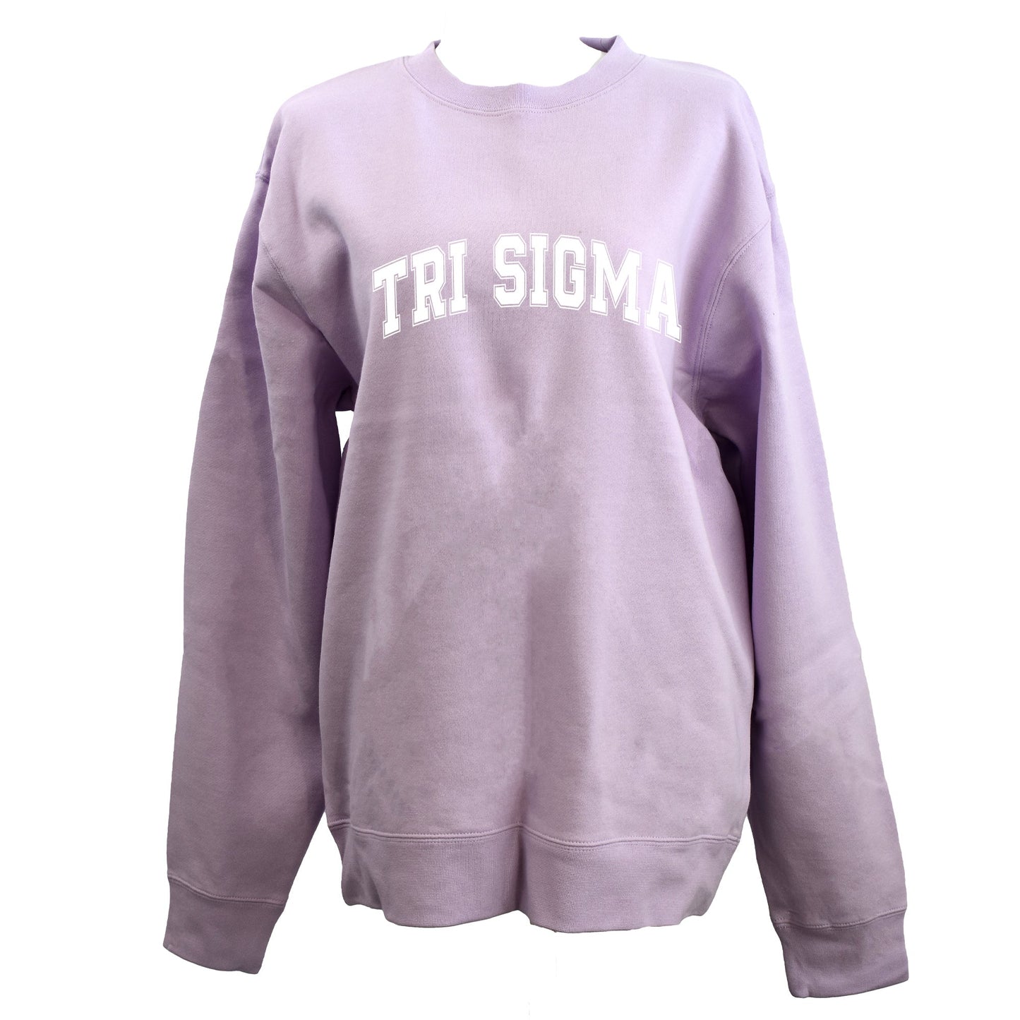 Sigma Sigma Sigma Sweatshirt- Crewneck Varsity Letters Design