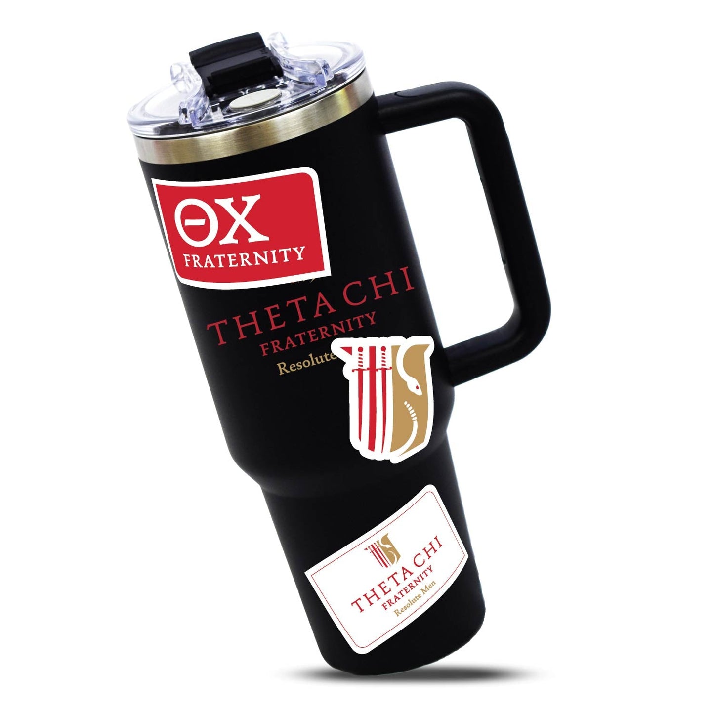 Theta Chi Fraternity Brand Focus Sticker Sheet