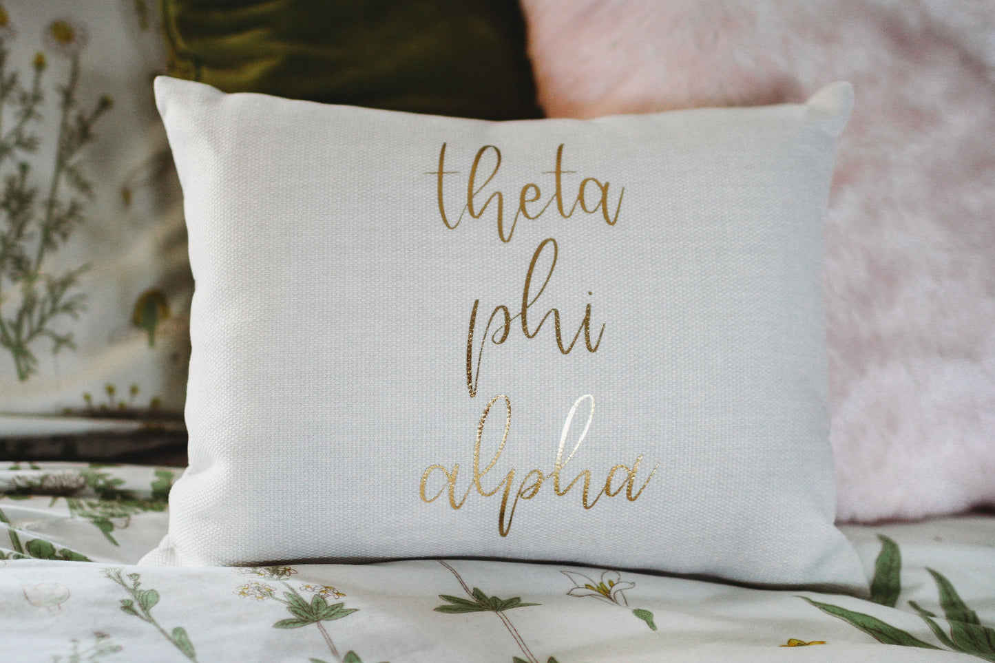 Theta Phi Alpha Throw Pillow