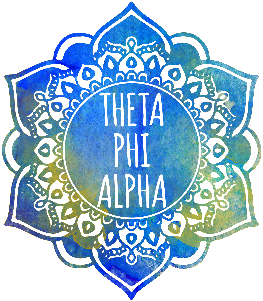 Theta Phi Alpha Mandala Air Freshener