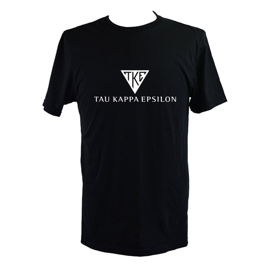 Tau Kappa Epsilon Fraternity T-Shirt- Varsity Greek Letters Design
