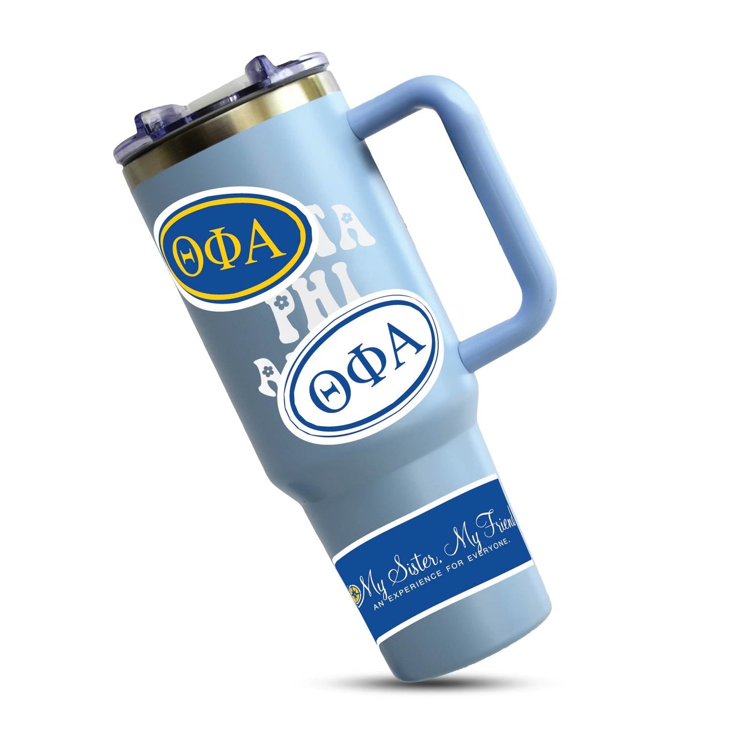 Theta Phi Alpha Sorority Sticker Sheet- Brand Focus