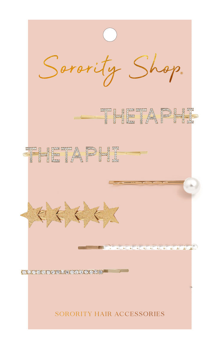 Theta Phi Alpha Sorority Hair Clips